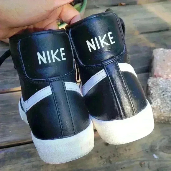 Nike Blazer Mid '77 Vintage BQ6806-002 Black Sail Size 8 2021 Retro Men's Shoes - Picture 3 of 14